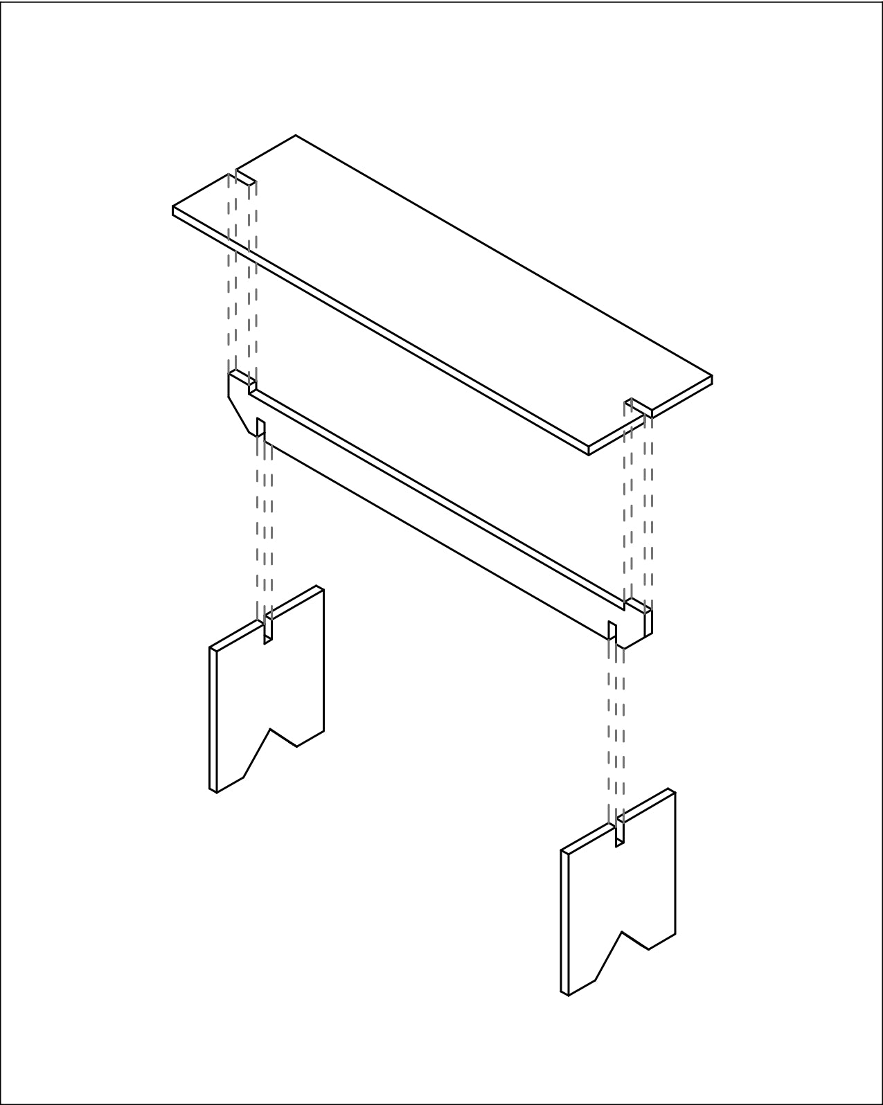 Banca de Madera Japandi – Banco Minimalista para Recibidor | Línea 01