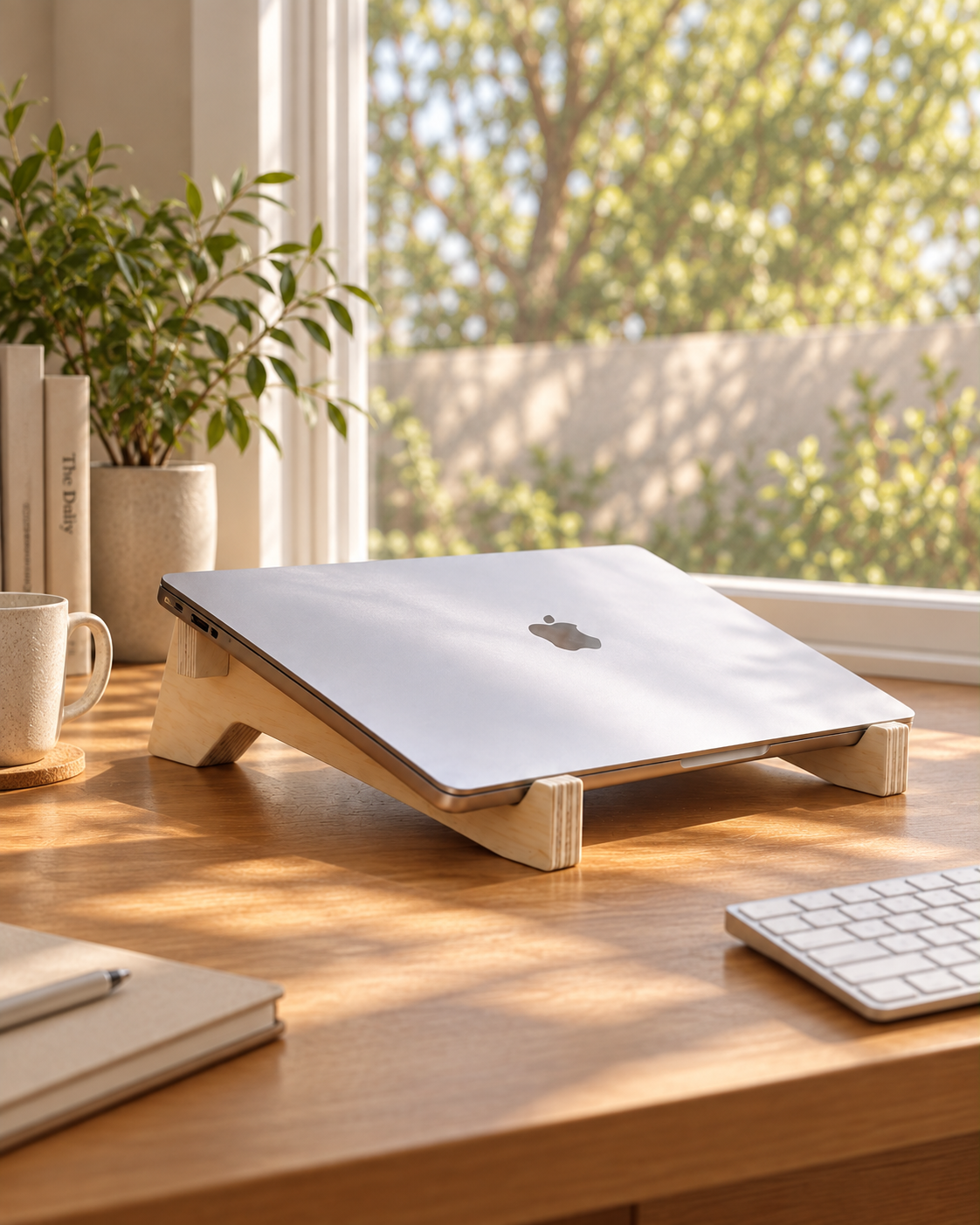Soporte para Notebook – Atril de Madera para Notebook
