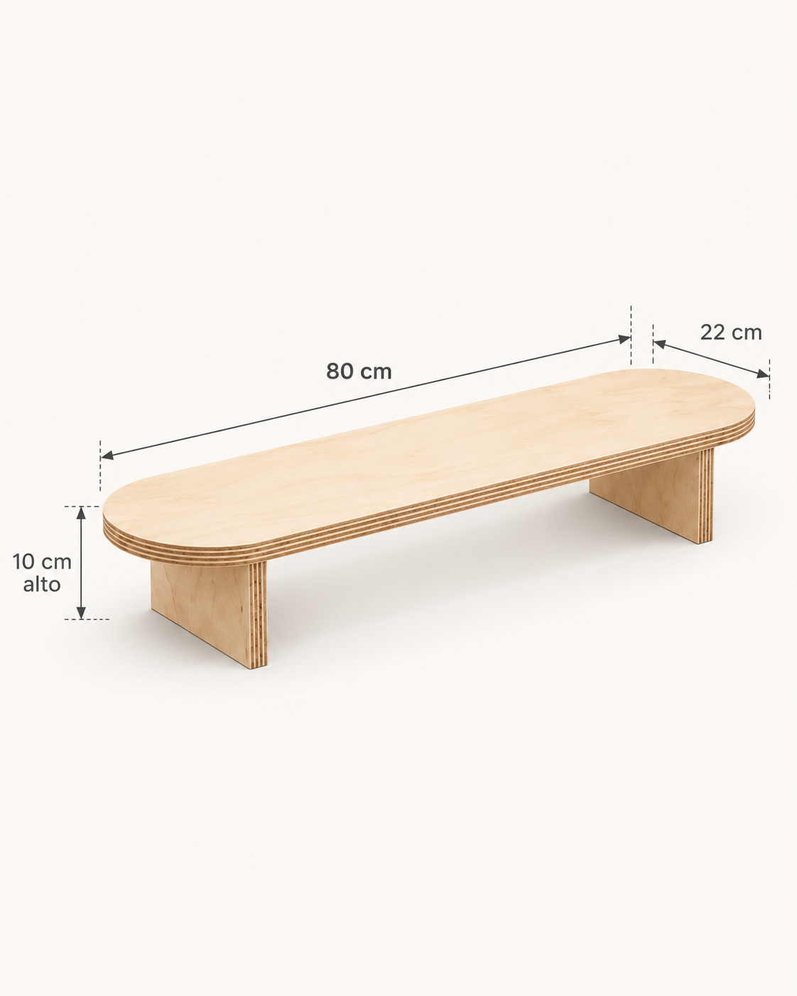 Base para Monitor – Alzamonitor Japandi