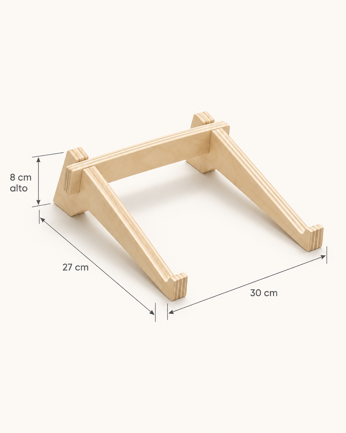 Soporte para Notebook – Atril de Madera para Notebook