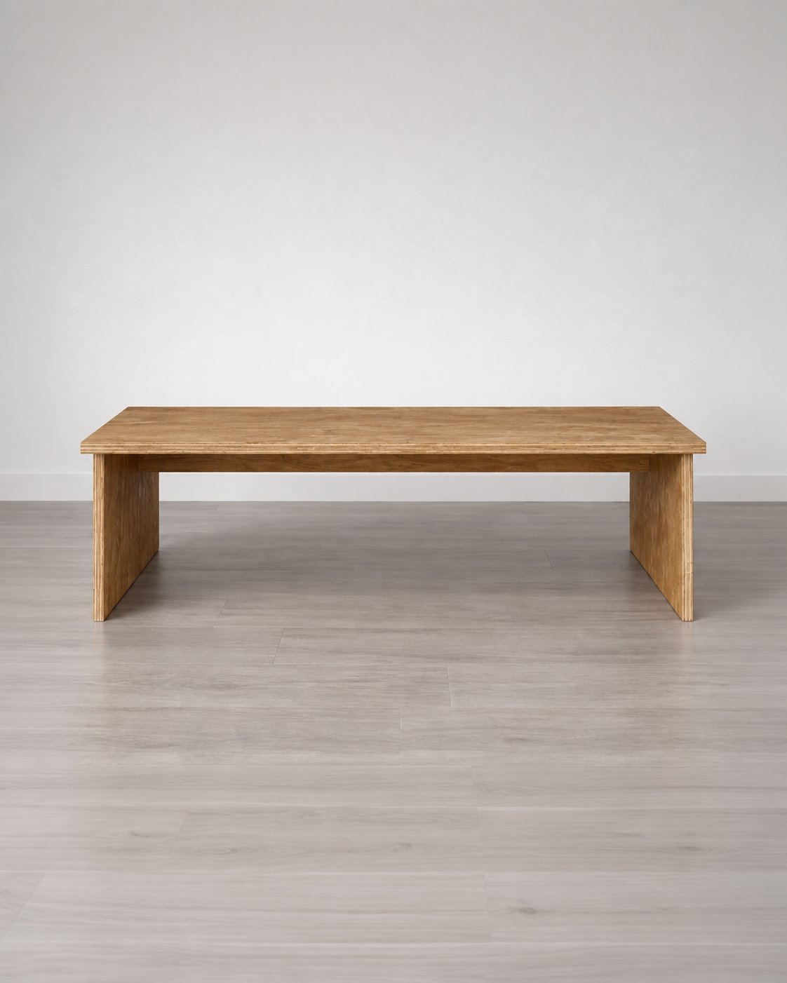 Mesa de Centro de Madera Japandi – Mesa Baja Minimalista para Living - Línea 01