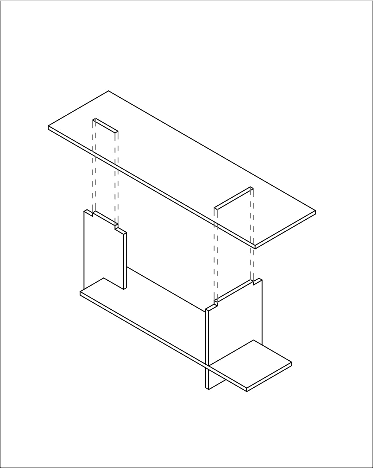 Rack de TV de Madera Japandi – Mueble Minimalista para Living - Linea 01
