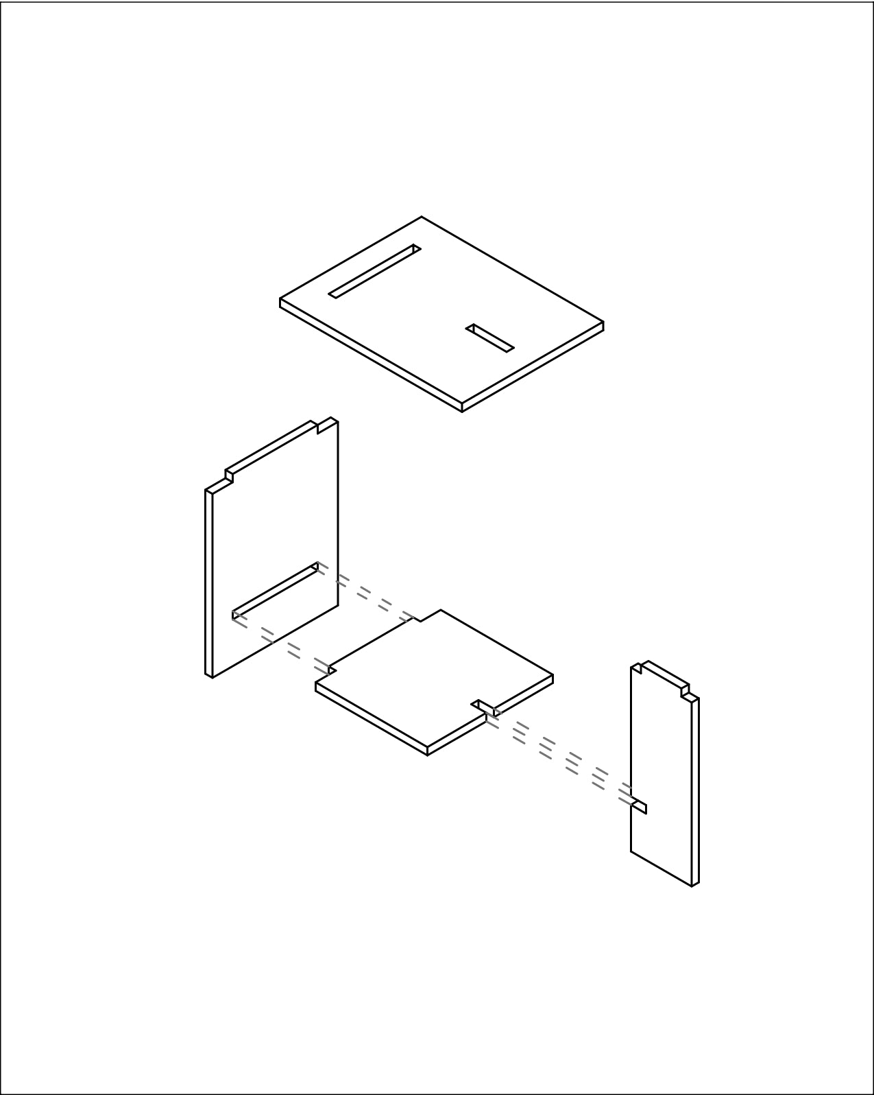 Velador de Madera Japandi – Mesa de Noche Minimalista - Línea 01